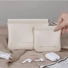 Necessaire Bolsa Bolsinha Porta Objetos Pessoais Feminina Masculina Com Fechado De Ima Impermeável 127/128