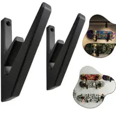 Suporte Fixo De Skate E Longboard Horizontal Vertical Parede Universal