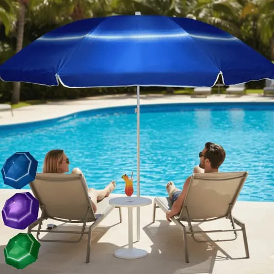 uarda-Sol Grande Resistente Com Proteção Solar Para Praia Piscina Verão e Momentos de Lazer