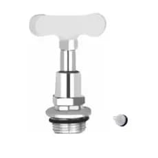 Reparo Cabeçote Cromado Universal para Torneira  - com Tucho Rosca + Vedante