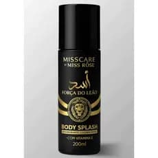 Body Splash Árabe Asad Miss Rose Força do Leão Desodorante Perfumado 200ml Colônia Masculino