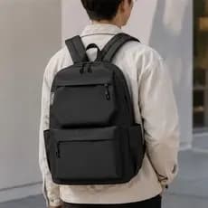 JAMI JAMI Mochila Notebook Escolar Executiva Masculina Feminina Bolsa Resistente Impermeável 1005