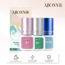 Abonnie Cola Adesiva 5ml Com Cola Para Cílios 0,5-2s / Cola Para Cílios Secos / Pro / Lash Cola / Adesivo Preta / 5-7 / Semana / Msds