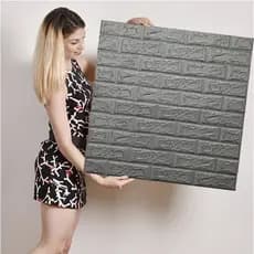 Papel De Parede 3D Adesivo Tijolos Grosso à prova d'água decoração placa adesiva 3d para parede