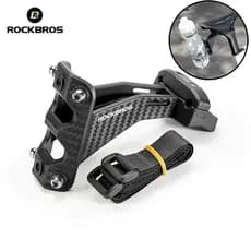 ROCKBROS Gaiola Para Garrafa De Água De Bicicleta Sela Traseira Suporte Duplo De Extensão Integrado Triatlo Estrada MTB
