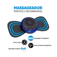 Massageador Portátil 8 Modos 19 Intensidades