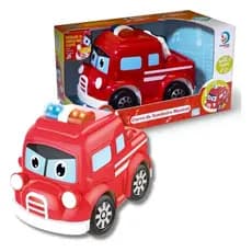 Baby Land Carro De Bombeiro Caminhão Musical Com Som E Luzes