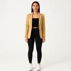 Legging preta feminina cintura alta conforto treino poliéster + elastano P M G GG calça