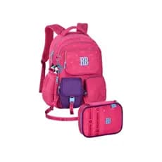 Kit Mochila Costas Rebecca Bonbon 2 em 1 Estojo Box Urban Mix Original Feminino Escolar