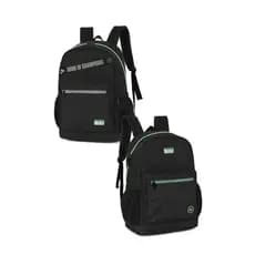 Mochila Escolar Loud Gamer Masculina Preta E Verde Urbana