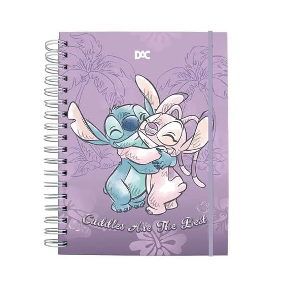 Caderno Stitch Smart Mini Com 80 Folhas Reposicionáveis