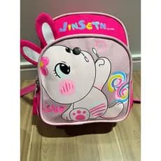 Mochila Infantil de criança Escolar Masculina E Feminina E Passeio Mochila Fofa Super Resistente Dino Ursinho  Coelhinho