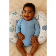 Kit Roupa De Bebe 3 Peças Body Manga longa Barato Enxoval Mãe Primeira Viagem