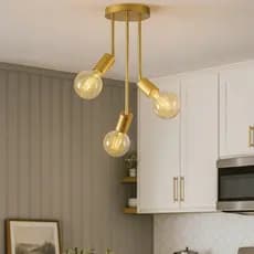 Luminária de teto Plafon Koppla 3 Lâmpadas Moderno Industrial