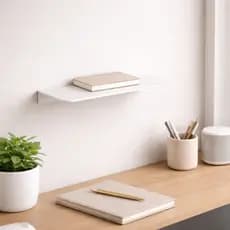Prateleira Flutuante - MiniPrateleira Smart Minimalista  - Banheiro Escritório Cozinha Quarto
