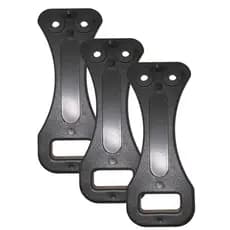 Kit 3 Puxador Porta Traseira Baú Caminhão Trava