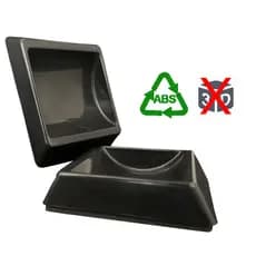 Kit 2 Trava Rodinhas Cadeira Escritório Gamer ABS Injetado