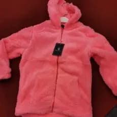 BLUSA CASACO INFANTIL COM CAPUZ PELINHO DE ZIPER 2230