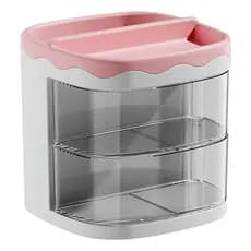 Organizador de Mesa Porta Caneta Armazenamento Multiuso