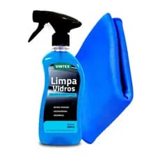 Limpa Vidros Vonixx 500ml Limpa Desengordura Desembaça com pano microfibra
