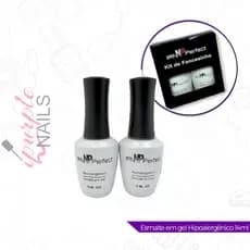 Kit Esmalte Francesinha em gel Nail Perfect Unhas Gel Fibra Acrygel Unhas Perfeitas em Até 21 Dias  Pronta Entrega