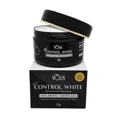 Gel Led/Uv Control Volia 24g para Unhas Gel Reconstrutor Maior Flexibilidade Nivelamento Controlado Unhas Fibra Acrygel Porcelana Pronta Entrega