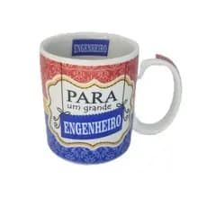 Caneca Xícara Profissão Personalizada Engenheiro - Presente Formatura