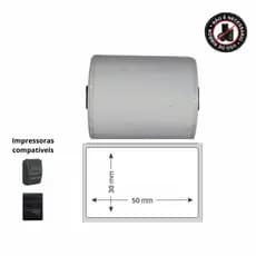 Etiqueta Adesiva 50x30 para Mini Impressora - 1 Rolo