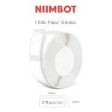 Etiqueta Adesiva Niimbot D110 D101 D11 15x30mm 210pçs