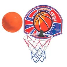 Jogo Mini Basquete Infantil Tabela Cesta Bola Pra Porta Parede - Apolo Brinquedos