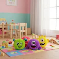 Monstrinhos Fun Ball Linha Monsters
