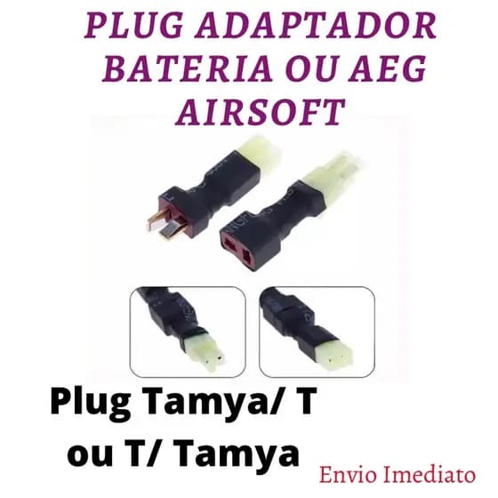 Plug Adaptador AEG Bateria lipo