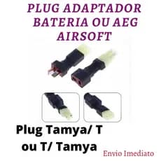 Plug Adaptador AEG Bateria lipo