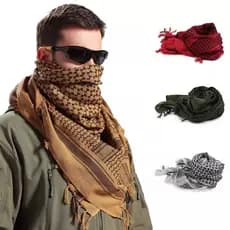 Lenço Shemagh tático camuflagem