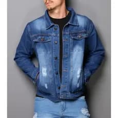 Jaqueta Jeans Masculina