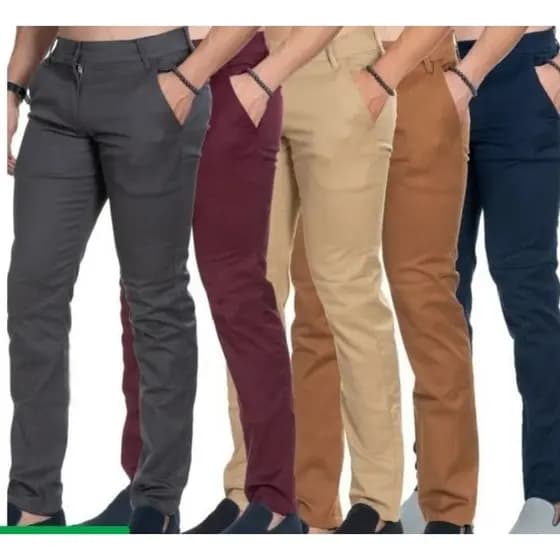 Calça Sarja Sport fino Masculino (36 até 56)