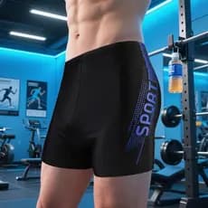 Sunga Masculina Boxer Premium Forrado + Cordão Proteção Praia Natação Verão