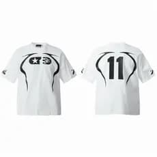 Roupa Camiseta Oversized Masculina Estampado Malhão Suedine