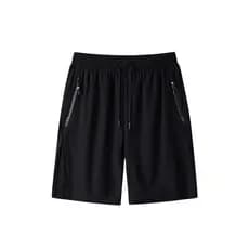 Bermuda Short Masculino  Praia 2 Bolsos Zíper Secagem Rápida