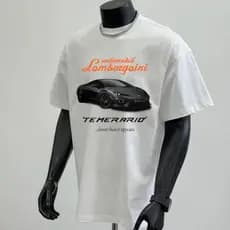 Camiseta Oversized Masculina Estampa Frente e Atras Suedine 40.1