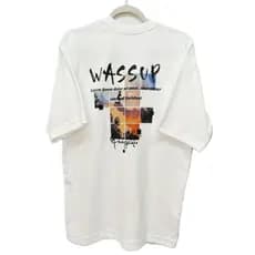 Camiseta Oversized Masculina  Estampa Em DTF Frente e Costa Tecido Malhão Suedine StreetWear
