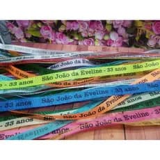 Fitas Tafetá Personalizada Similar Sr. do Bonfim