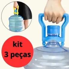 KIT 3 PEÇAS ALÇA GALÃO DE ÁGUA