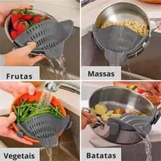 Escorredor Macarrao, Massa, Vegetais, Legumes clip-on