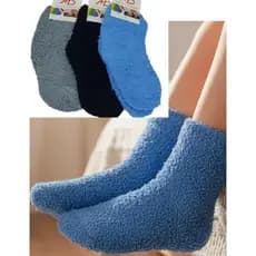 Kit 02 Pares Meia Infantil Unissex Soft Felpuda Quente Para  Inverno Calça 20 a 25
