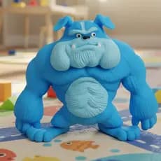 01 Squish Estica Dog Stretch Divertido Infantil Anti Stress Original