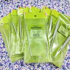 1 Conjunto SKC Agulha Circular De Alumínio Magnetizada De 80cm Lã De Haste Tecida À Mão Suéter Auto-Fabricado Vários Tamanhos