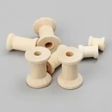 10pcs Bobinas DIY Coils Madeira Original Vintage Old Spool Tambor Bobinamento