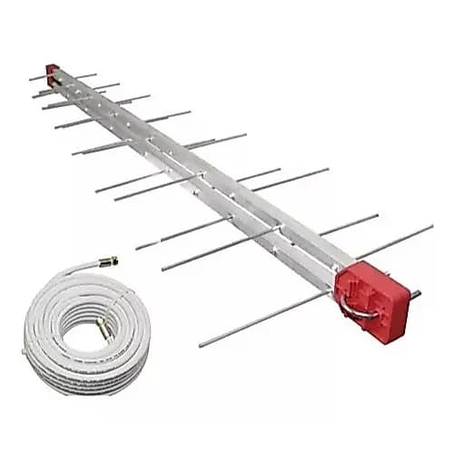 ANTENA DIGITAL FULL HD 16 ELEM E 10 MTS CABO COAXIAL