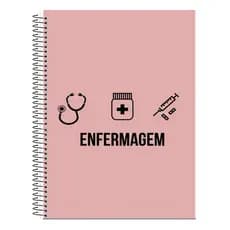 Caderno 1, 10 e 20 Matérias Técnico em Enfermagem Personalizado